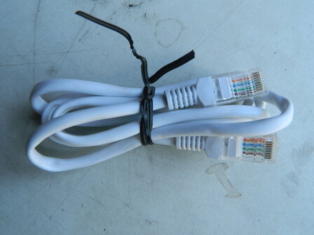 LAN-Kabel weiss 1meter RJ45