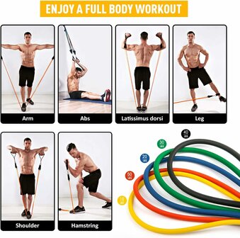 VANWALK Resistance Bands Fitnessband