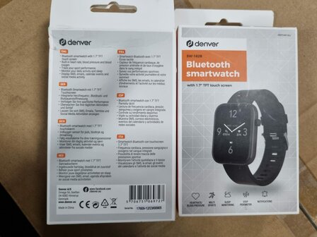 Denver Smartwatch SW-182 schwarz Neuware