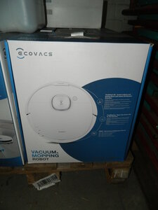 ECOVACS DEEBOT N8 PRO Saugroboter mit Wischfunktion, 2600Pa, 3D-Hinderniserkennung, Staubsauger Roboter, Laserfunktion, 67dB, App, Alexa, weiß